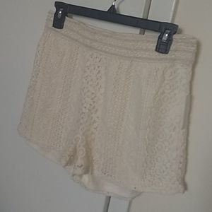 NWT Bongo Lace Shorts, Juniors Sz L